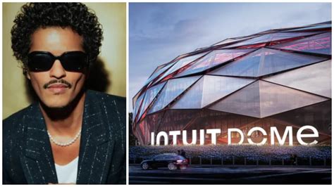 L.A.'s New Intuit Dome Books Bruno Mars for Two.